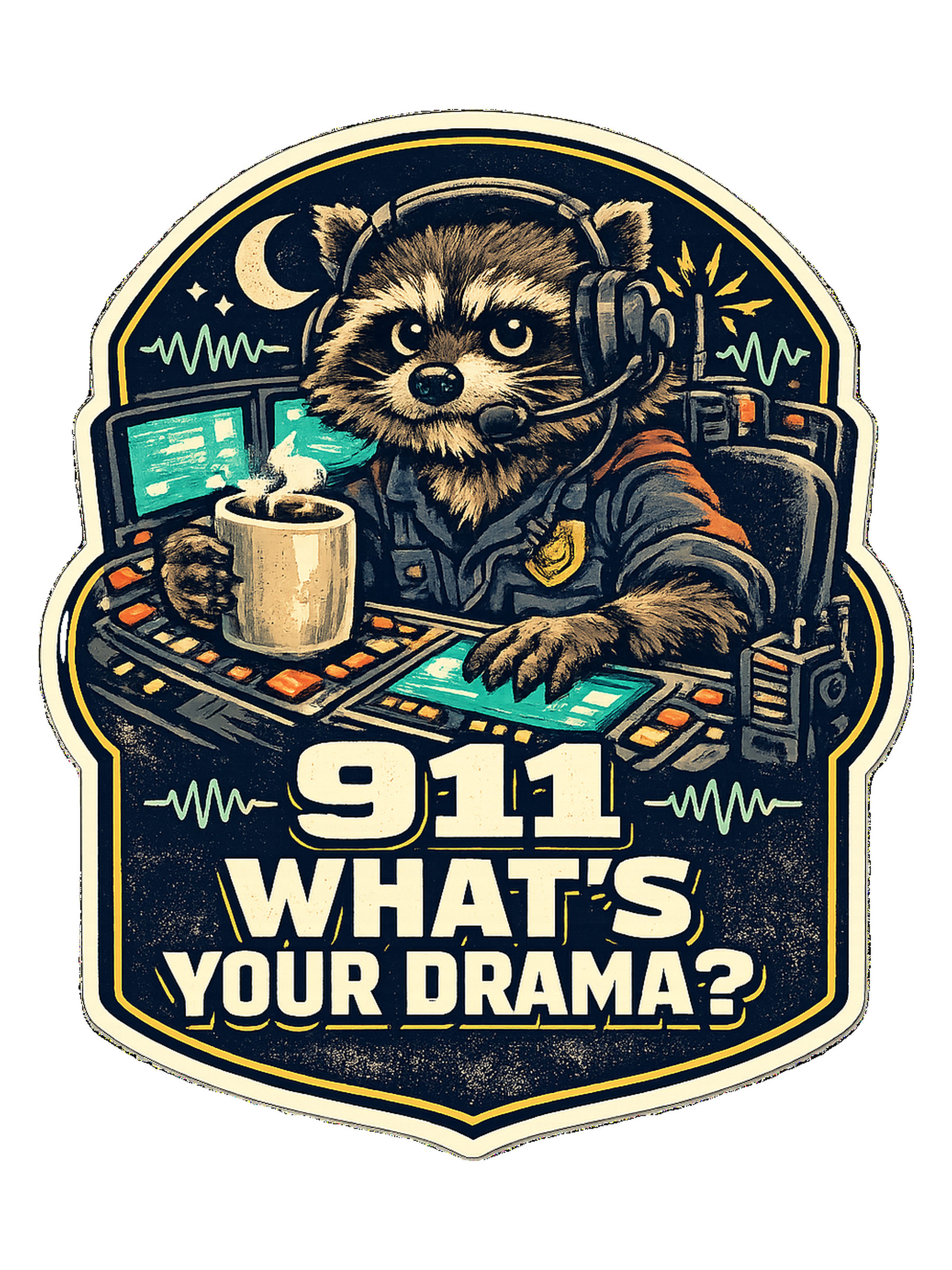 911 What's Your Drama? Tee