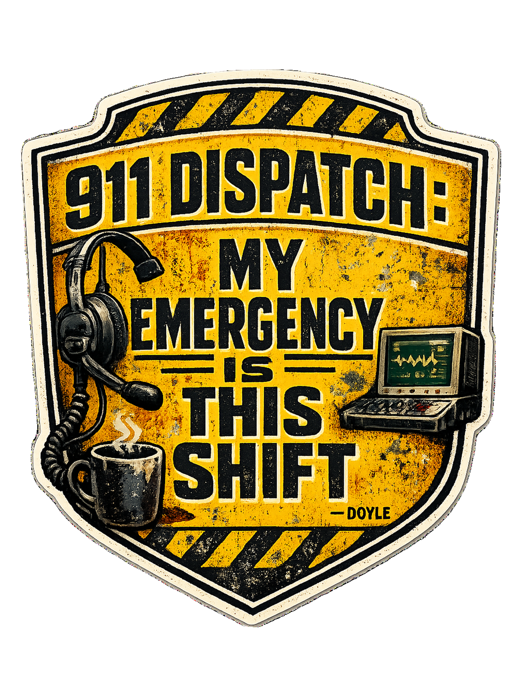 911 Dispatch: My Emergency Is This Shift Tee