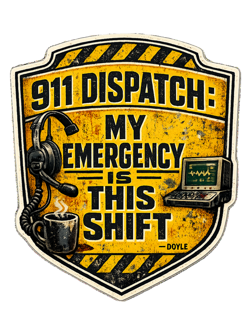 911 Dispatch: My Emergency Is This Shift Tee